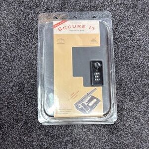 Brand New Never Used Secure It Security Box with Combination Lock